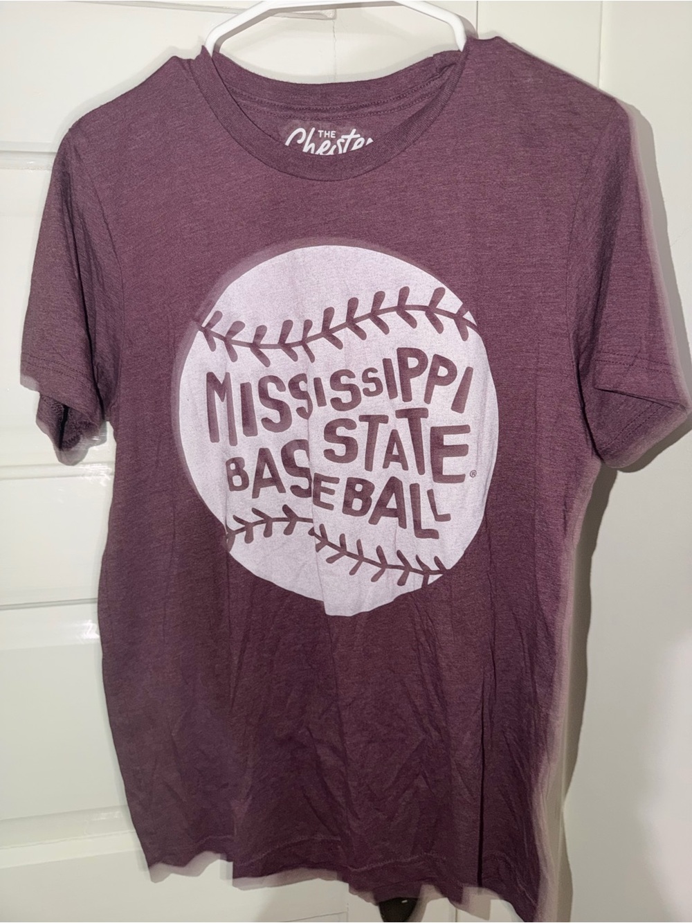Mississippi State Baseball Graphic Tee - Maroon